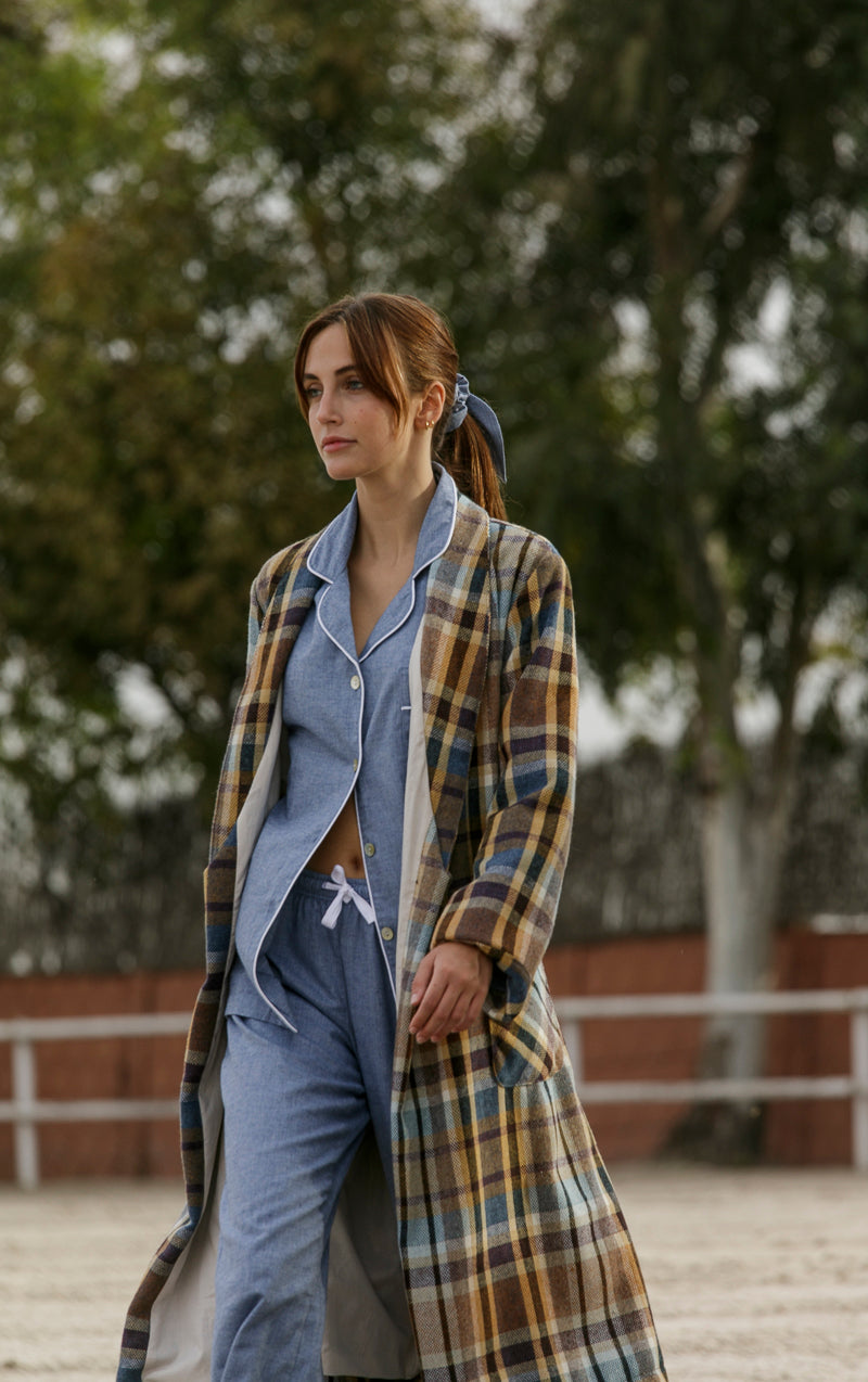 Batín Mujer Cuadros