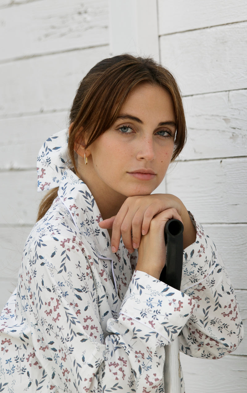 Pijama Mujer Flores Hamptons