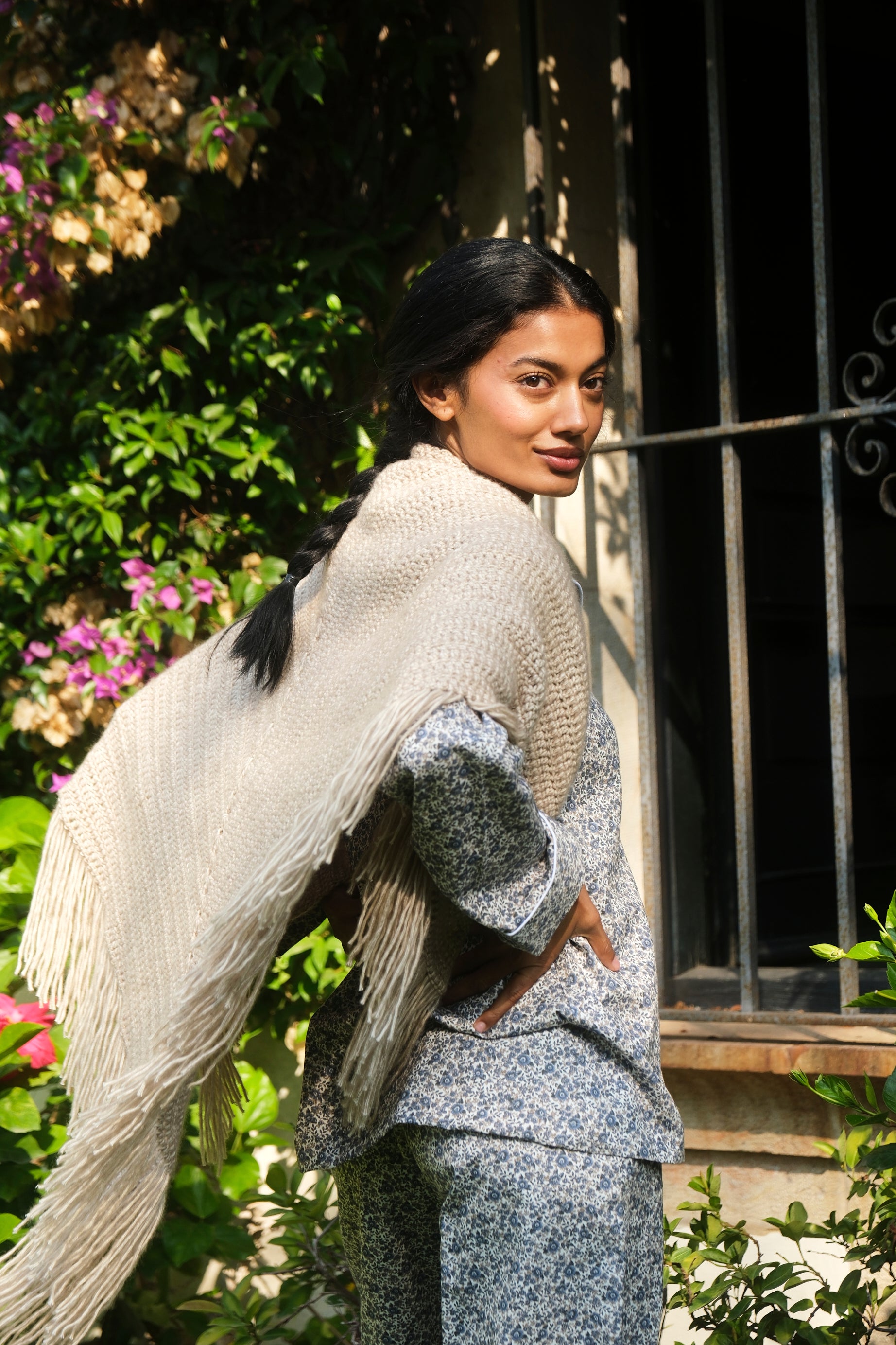 Chal Lana Merino color tierra