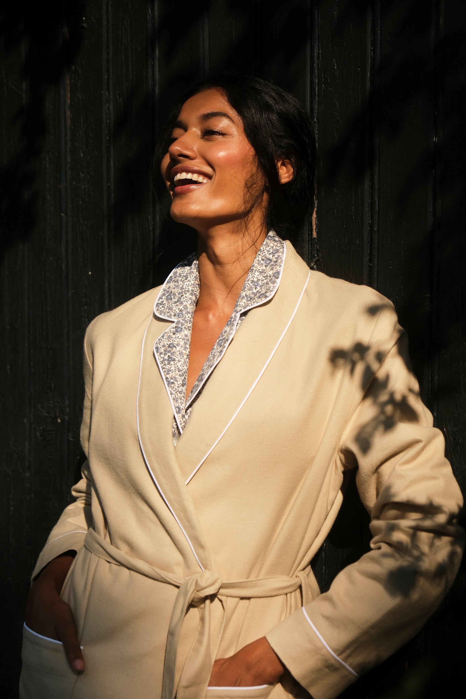 Women's Blue Flowers Pyjamas