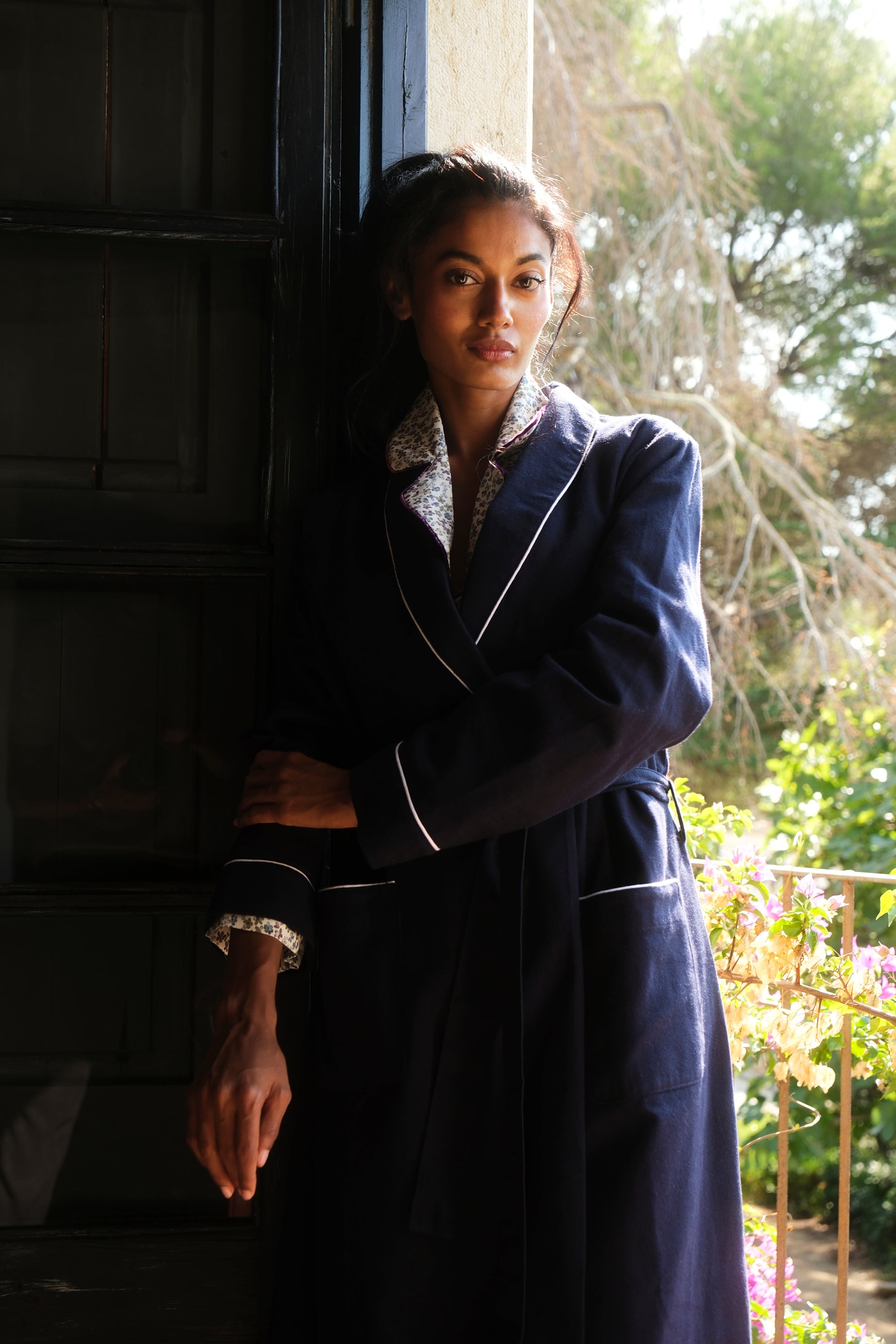 Batín Mujer Azul Navy