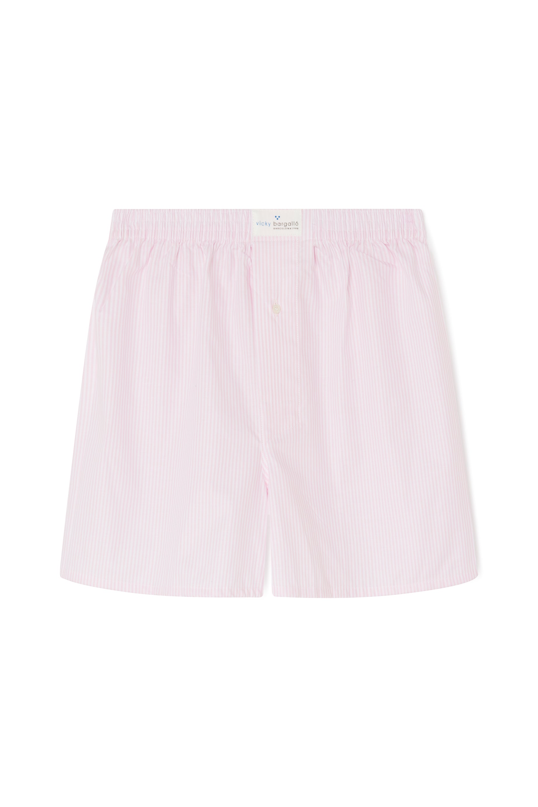 Boxer Oxford Rosa para Hombre