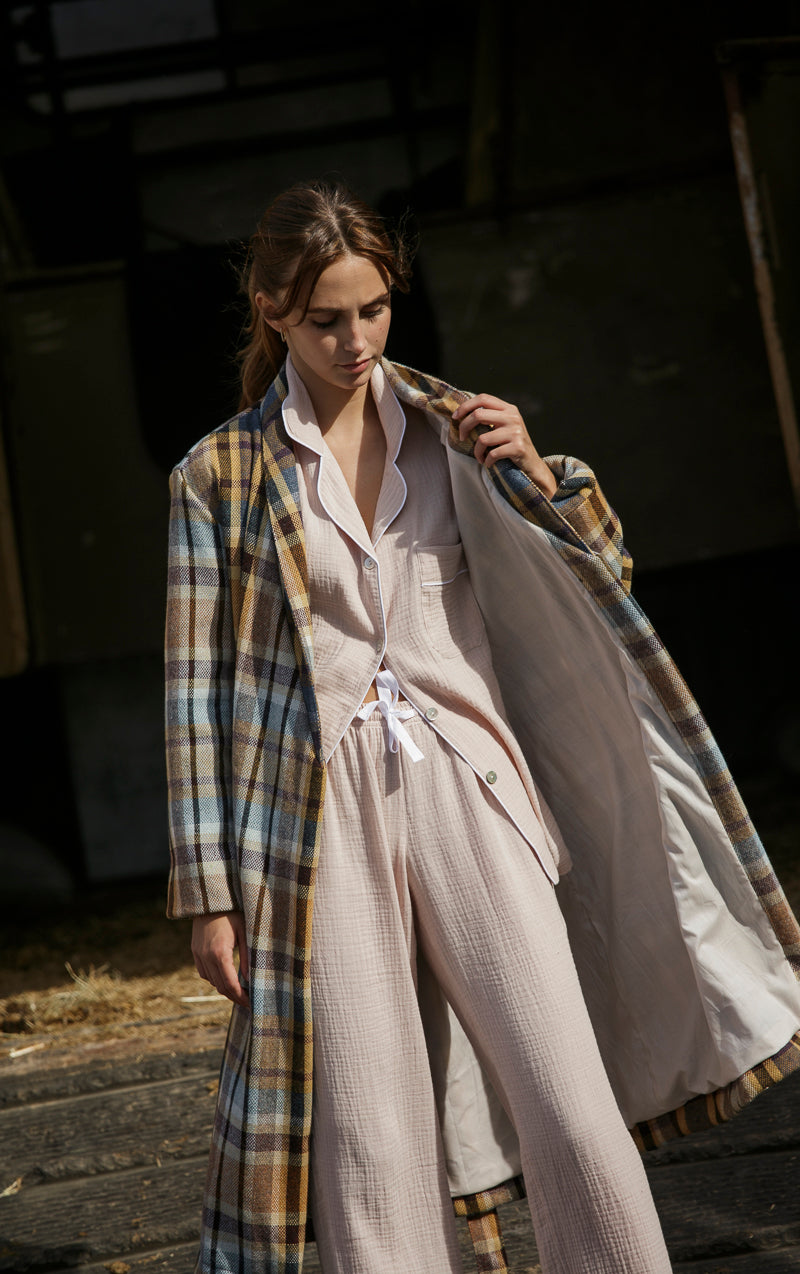 Batín Mujer Cuadros