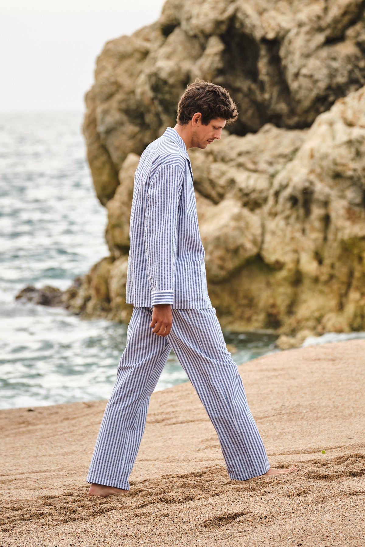 Pyjama Kodak Indigo Stripe pour hommes