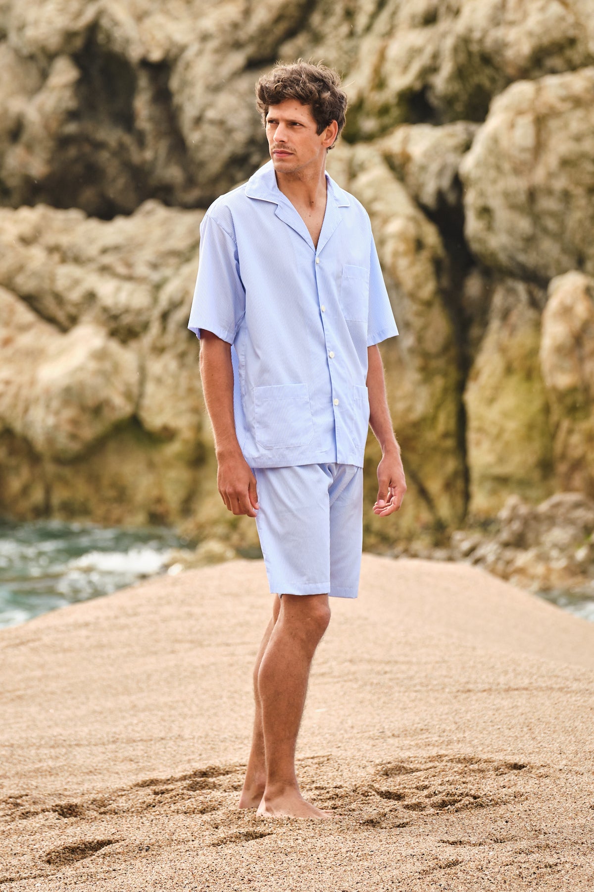 Pijama Hombre corto Mil Rayas Classic