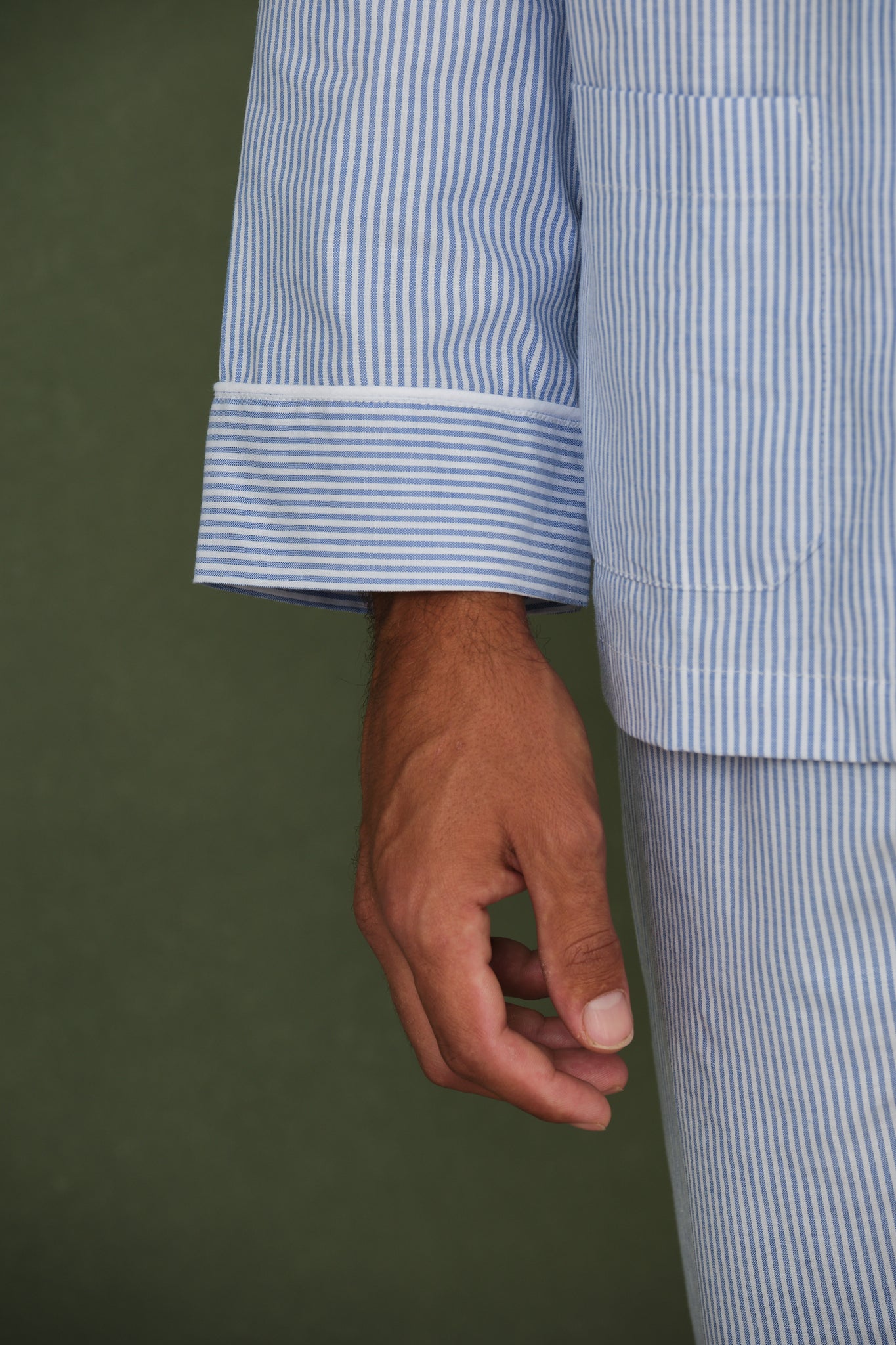 Oxford Blue Men's Pajamas