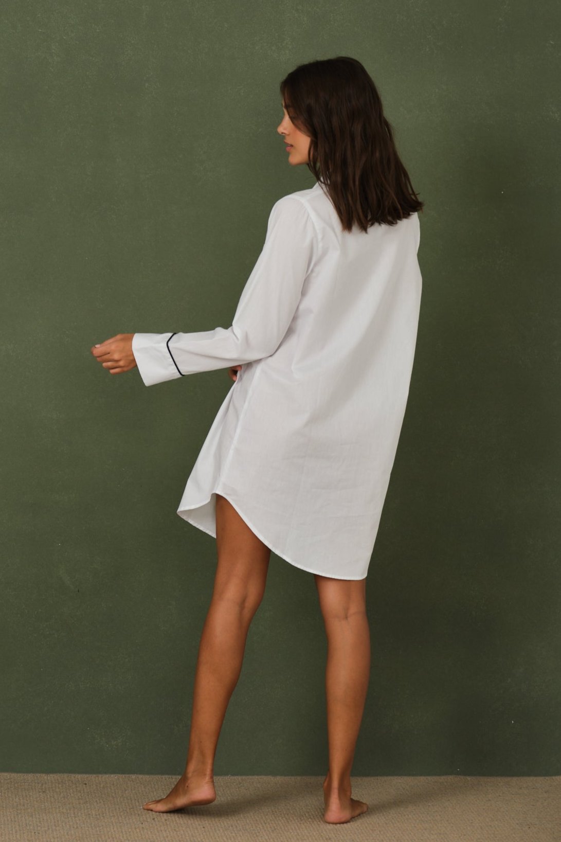 Camisola White & Navy