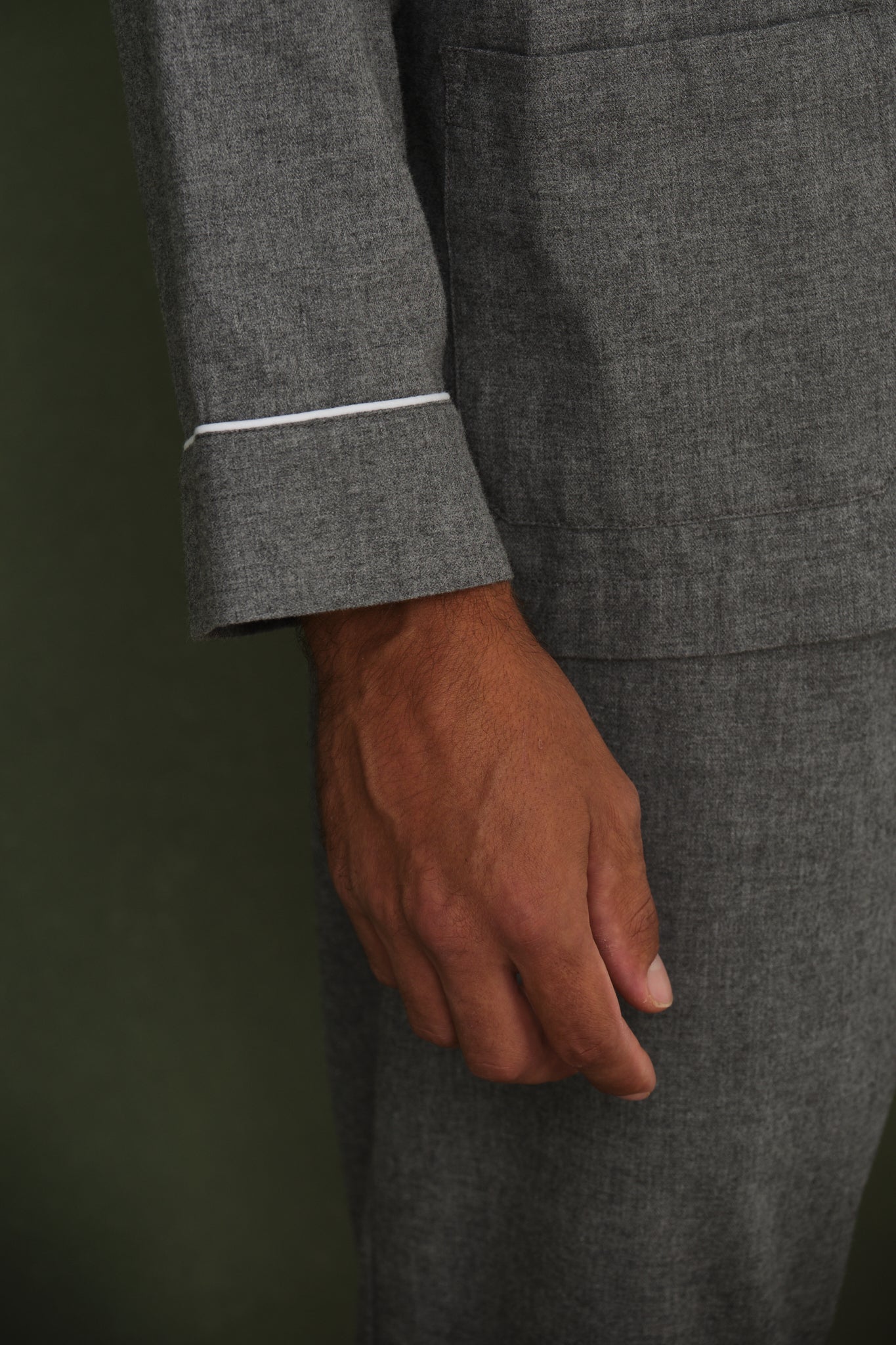 Viella Grey Men's Pajamas