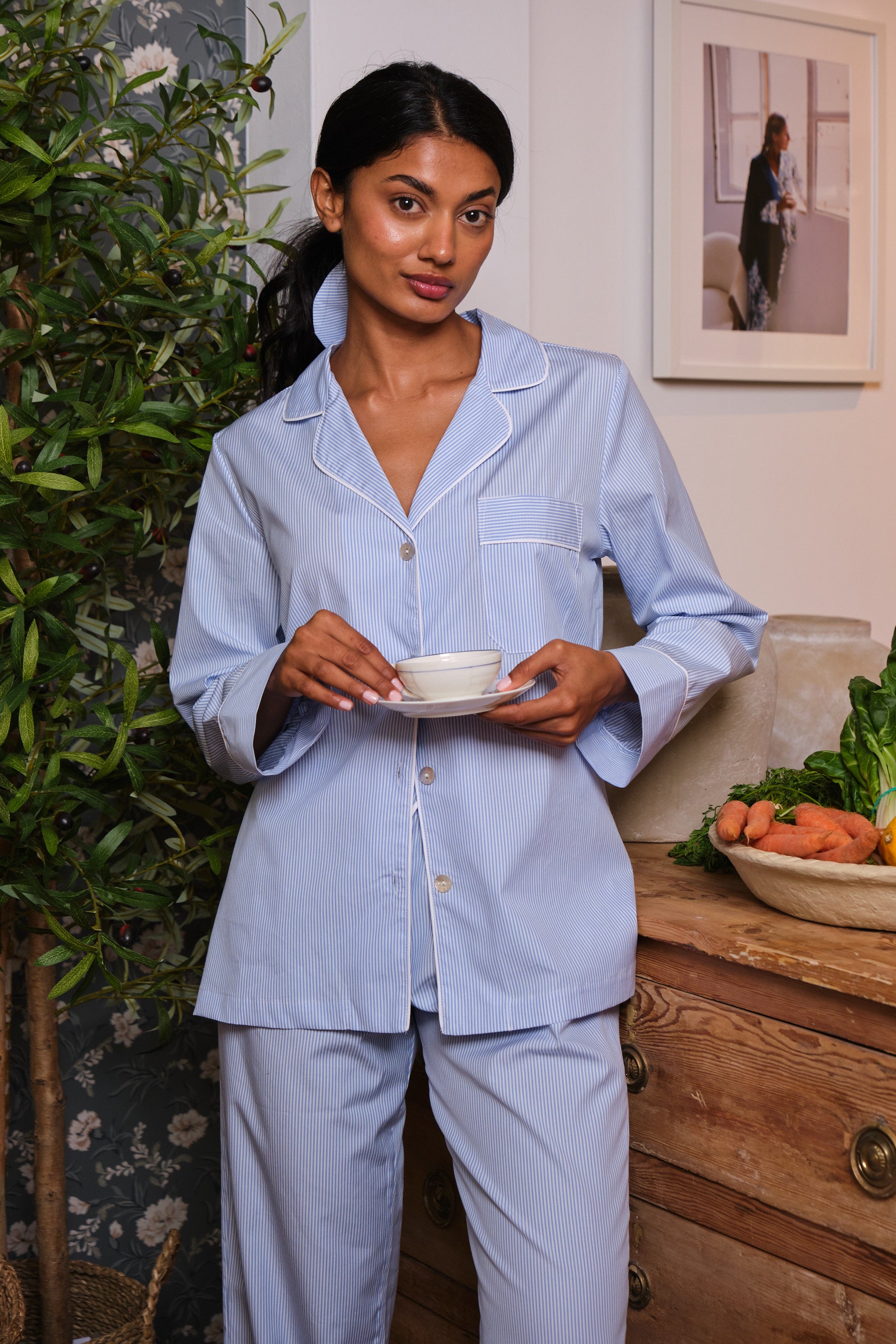 Classic Long Striped Pajamas