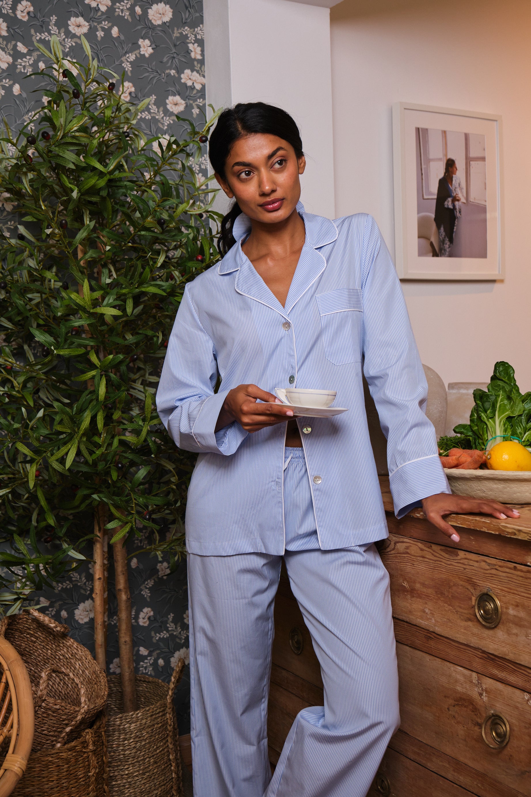 Classic Long Striped Pajamas