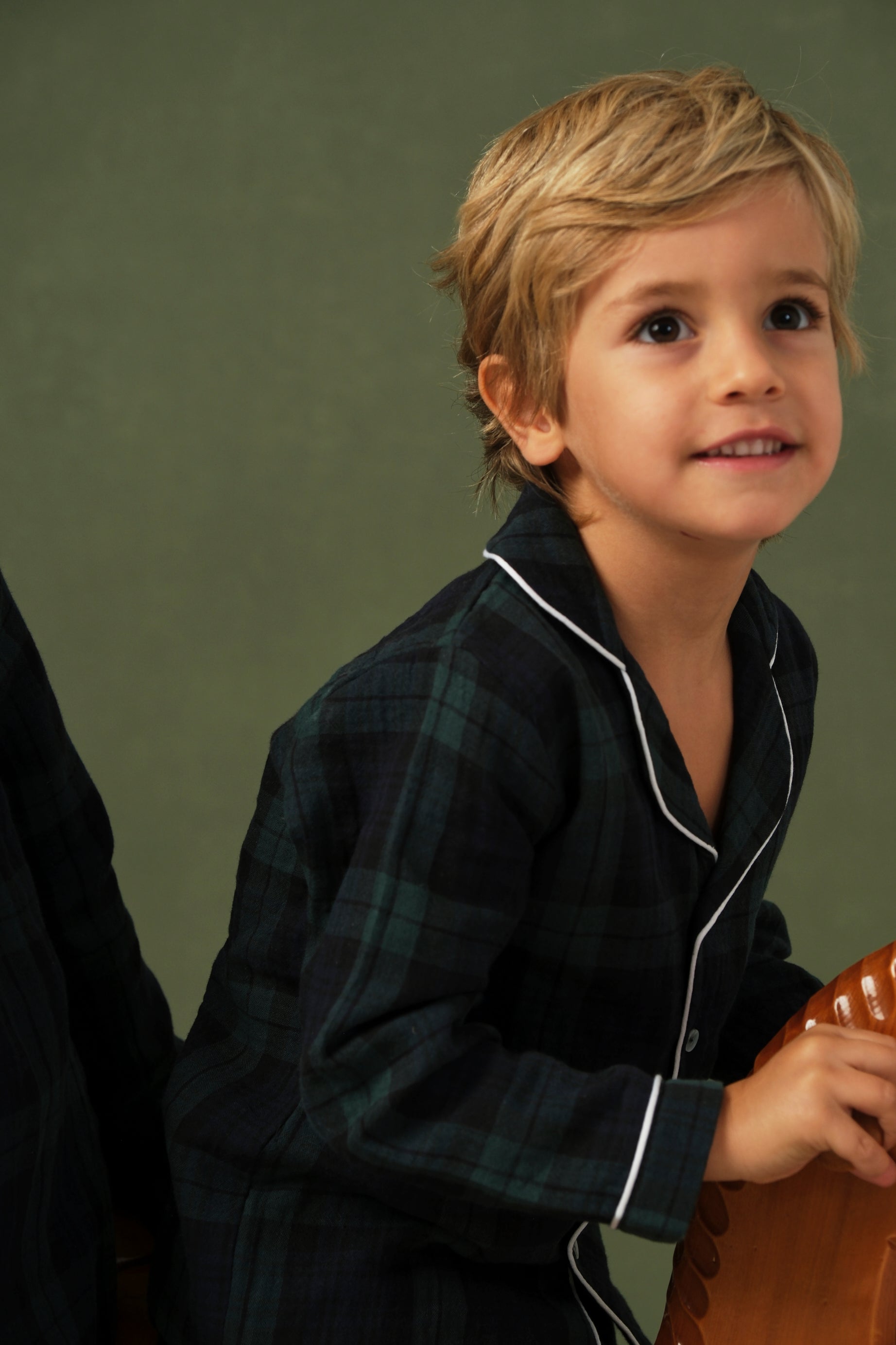 Pijama Niño Rudolph Tartán