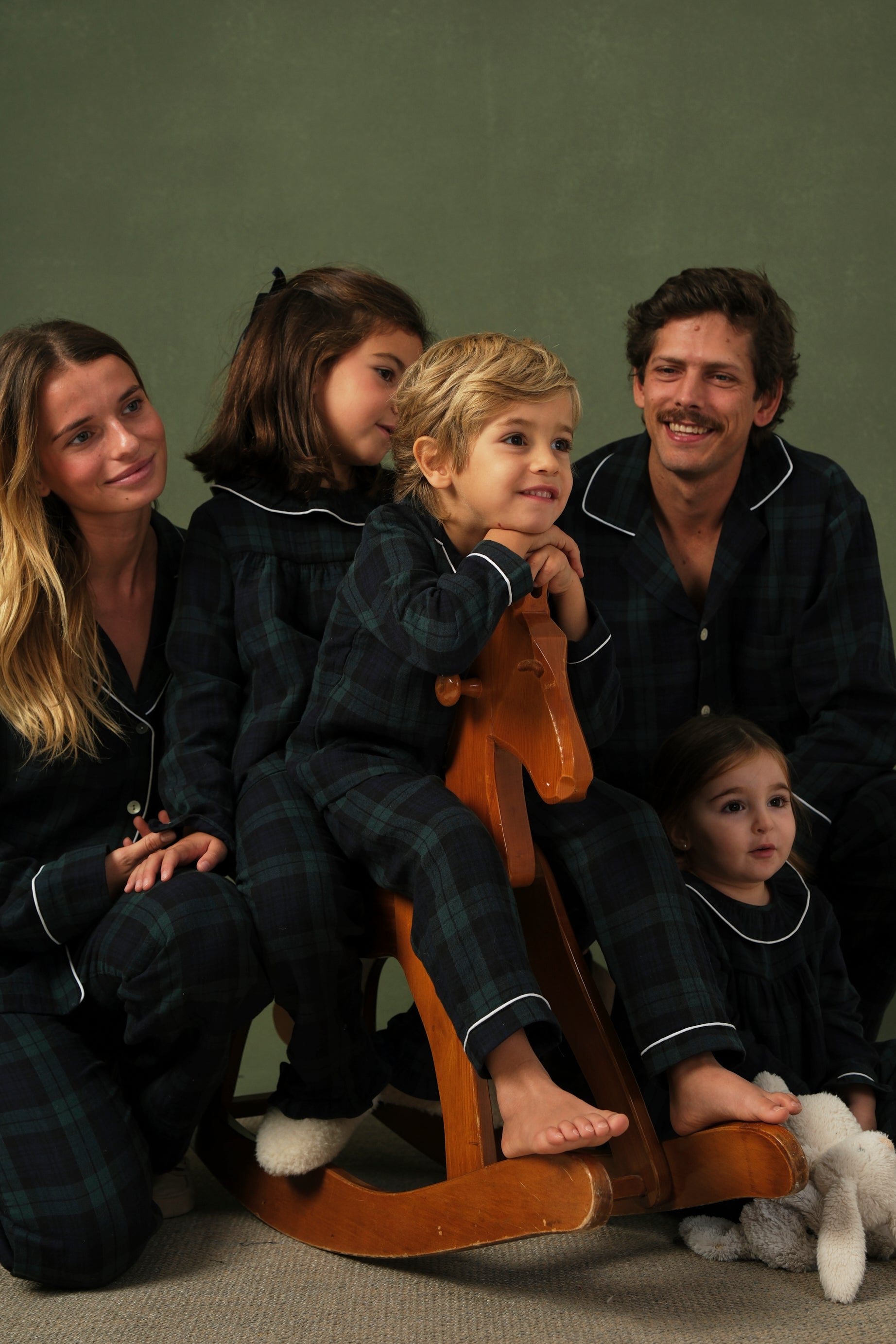 Pijama Niño Rudolph Tartán