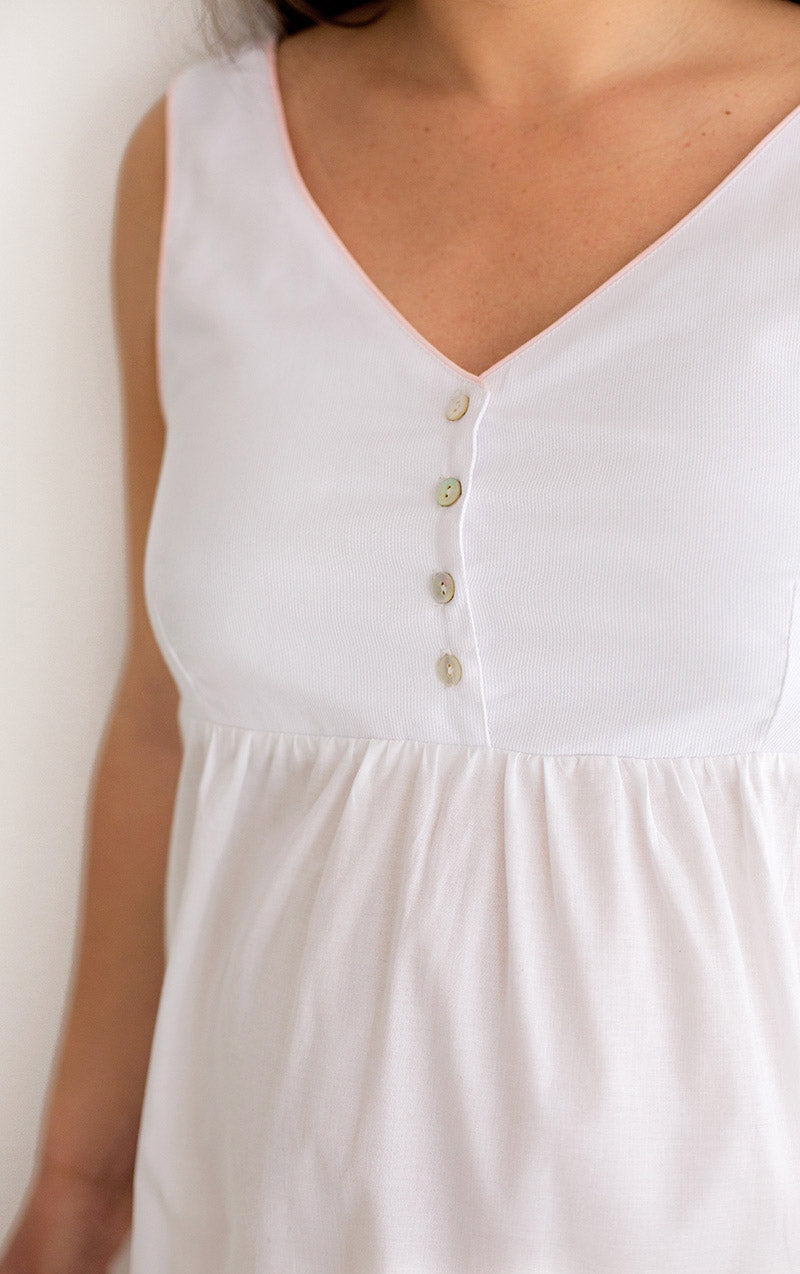 Camisón Maternity Vivo Rosa