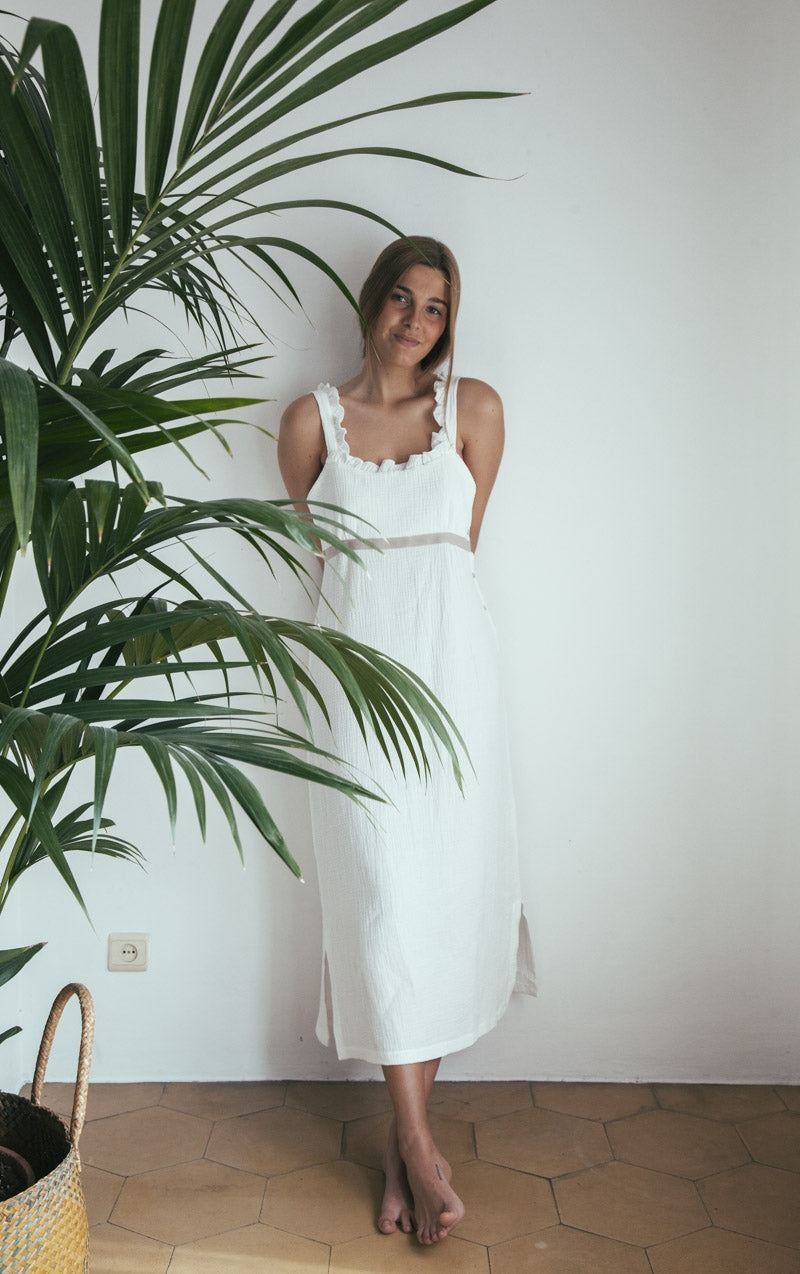 Camisón Daphne Beige