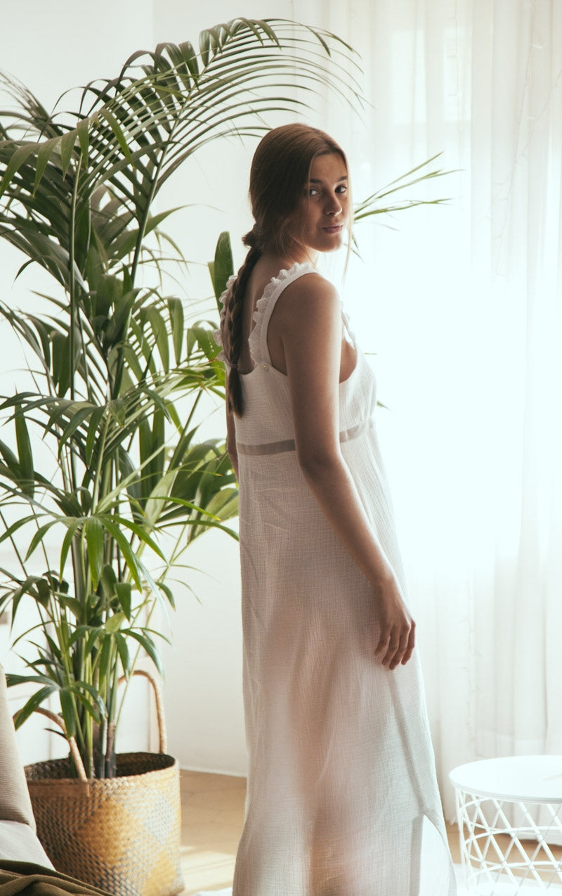 Camisón Daphne Beige