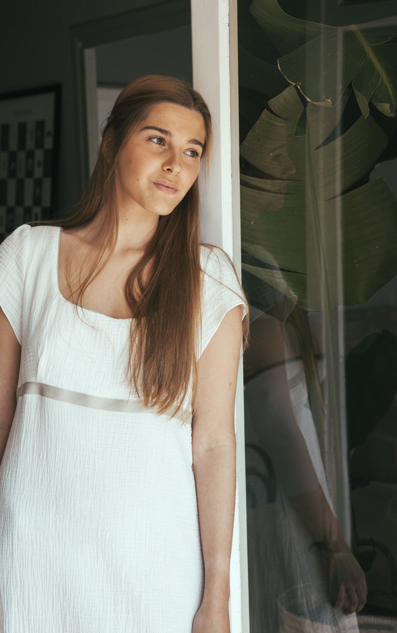 Camisón Julieta Beige