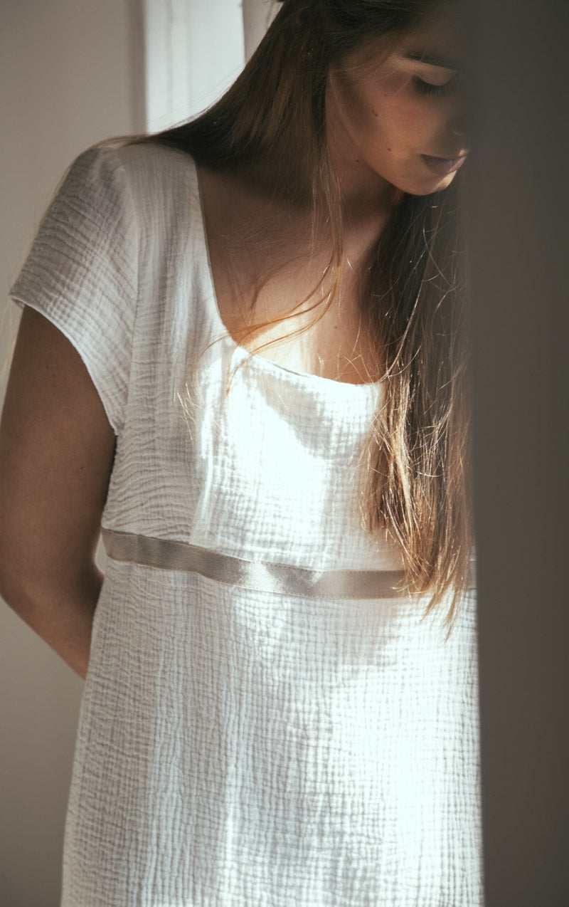 Camisón Julieta Beige