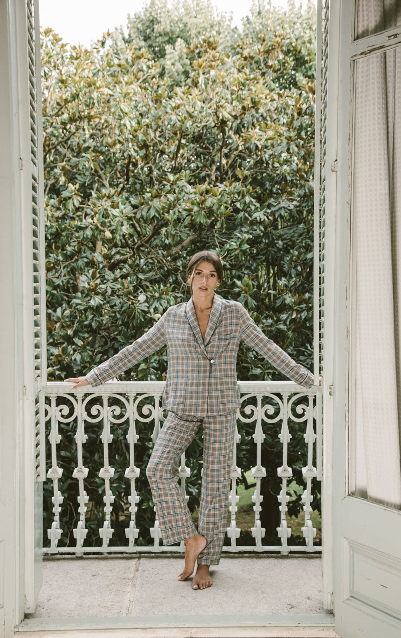 Pijama Mujer Smoking Ginza