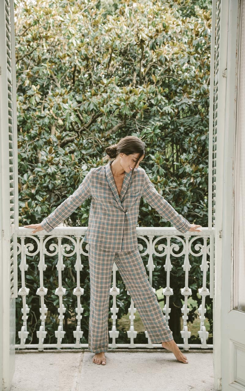 Pijama Mujer Smoking Ginza