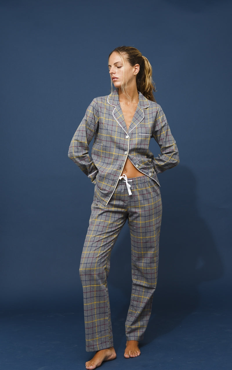 Long Pajamas with colorful squares