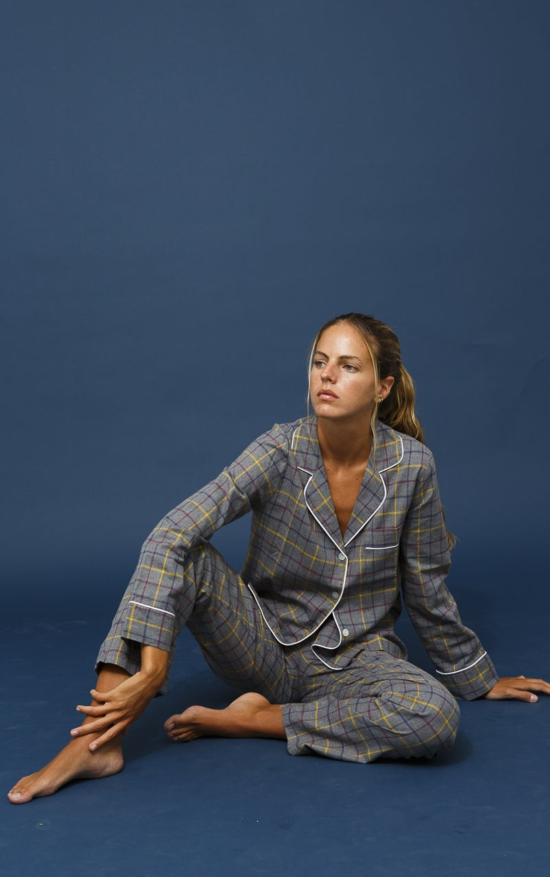 Long Pajamas with colorful squares