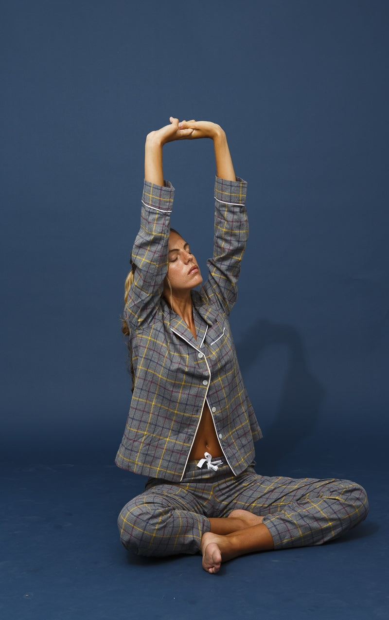 Long Pajamas with colorful squares