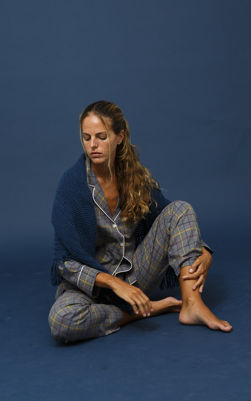 Long Pajamas with colorful squares