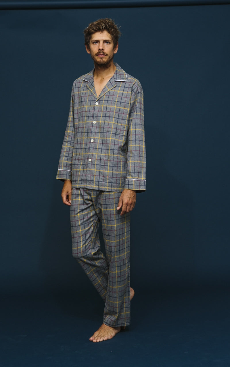 Men's Pajamas with colorful squares