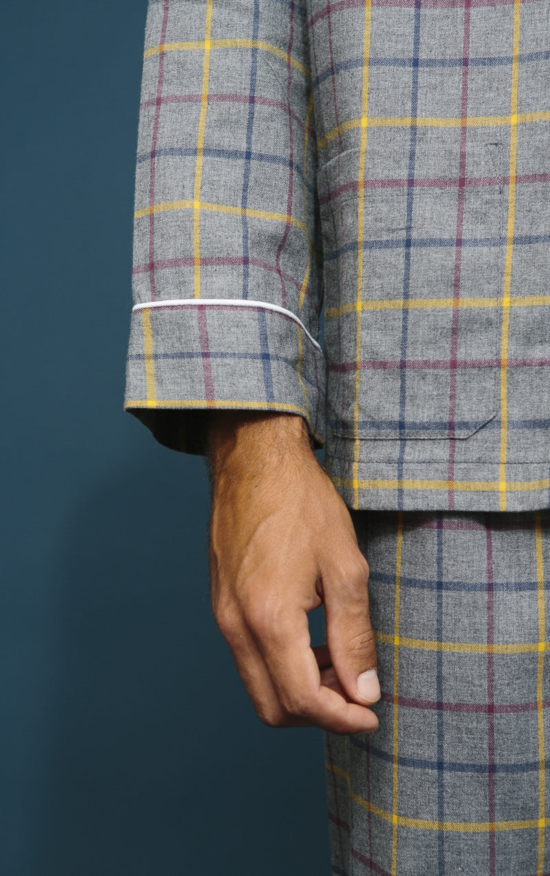 Men's Pajamas with colorful squares