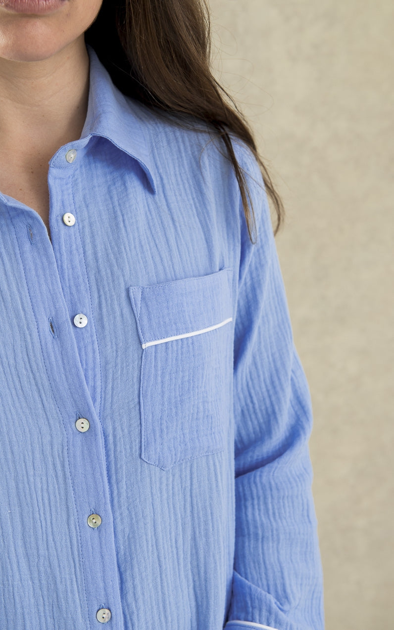 Camisola Bambula azulón