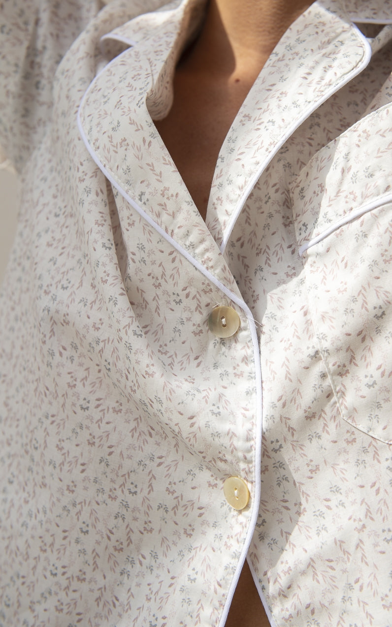 Pijama Corto Florecitas Toscana