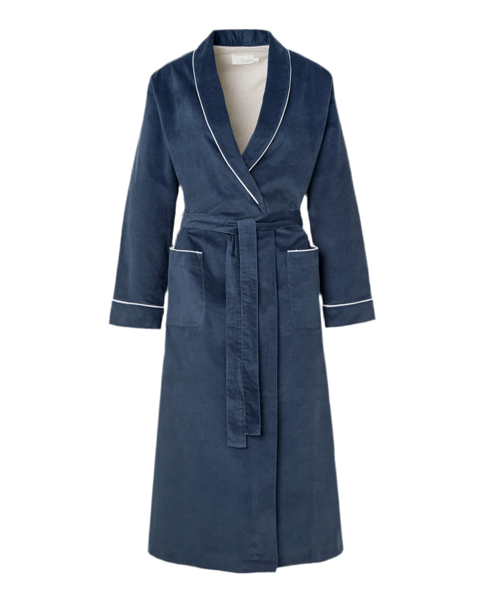 Indigo Blue Women's Dressing Gown