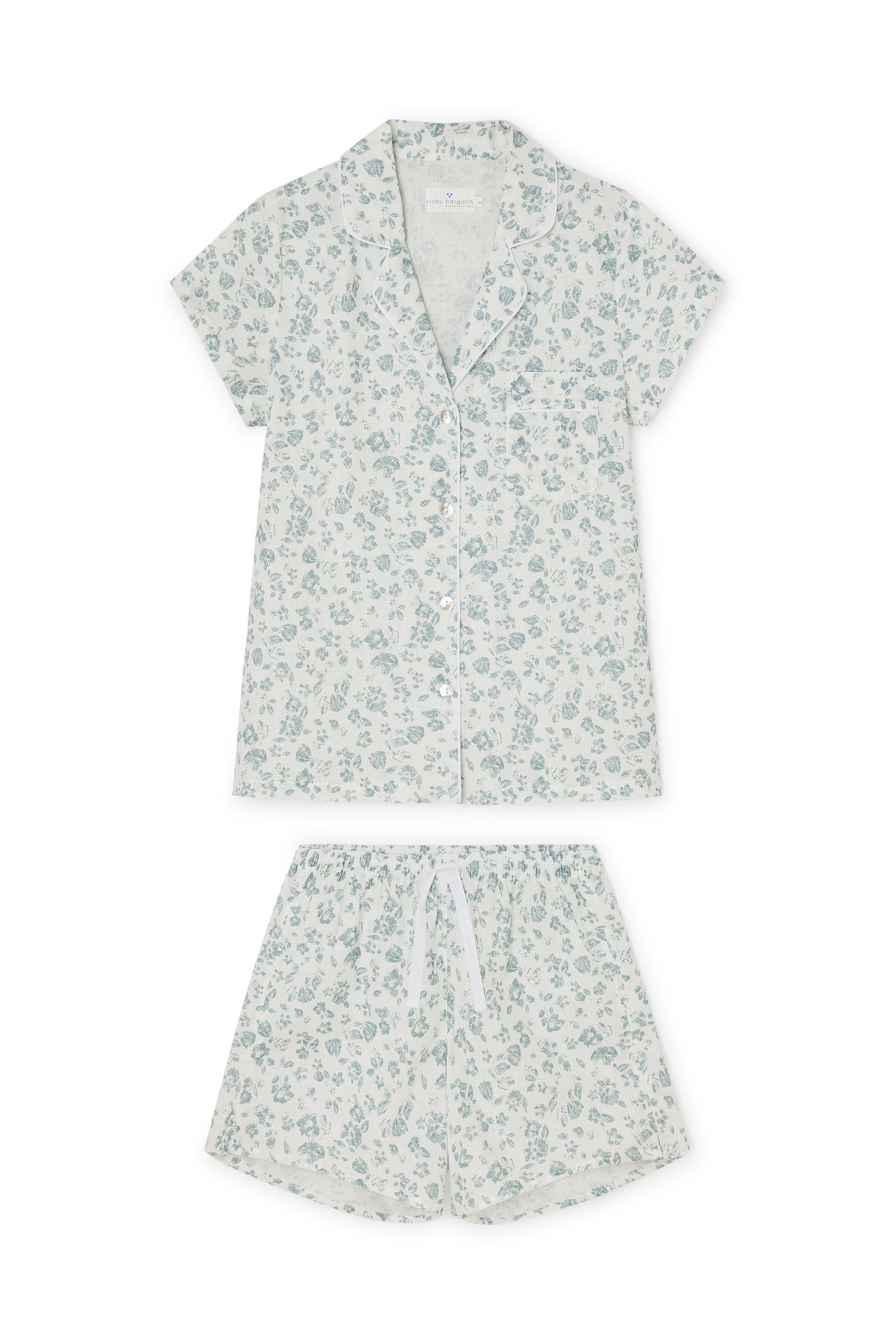 Pijama Lola Verde agua