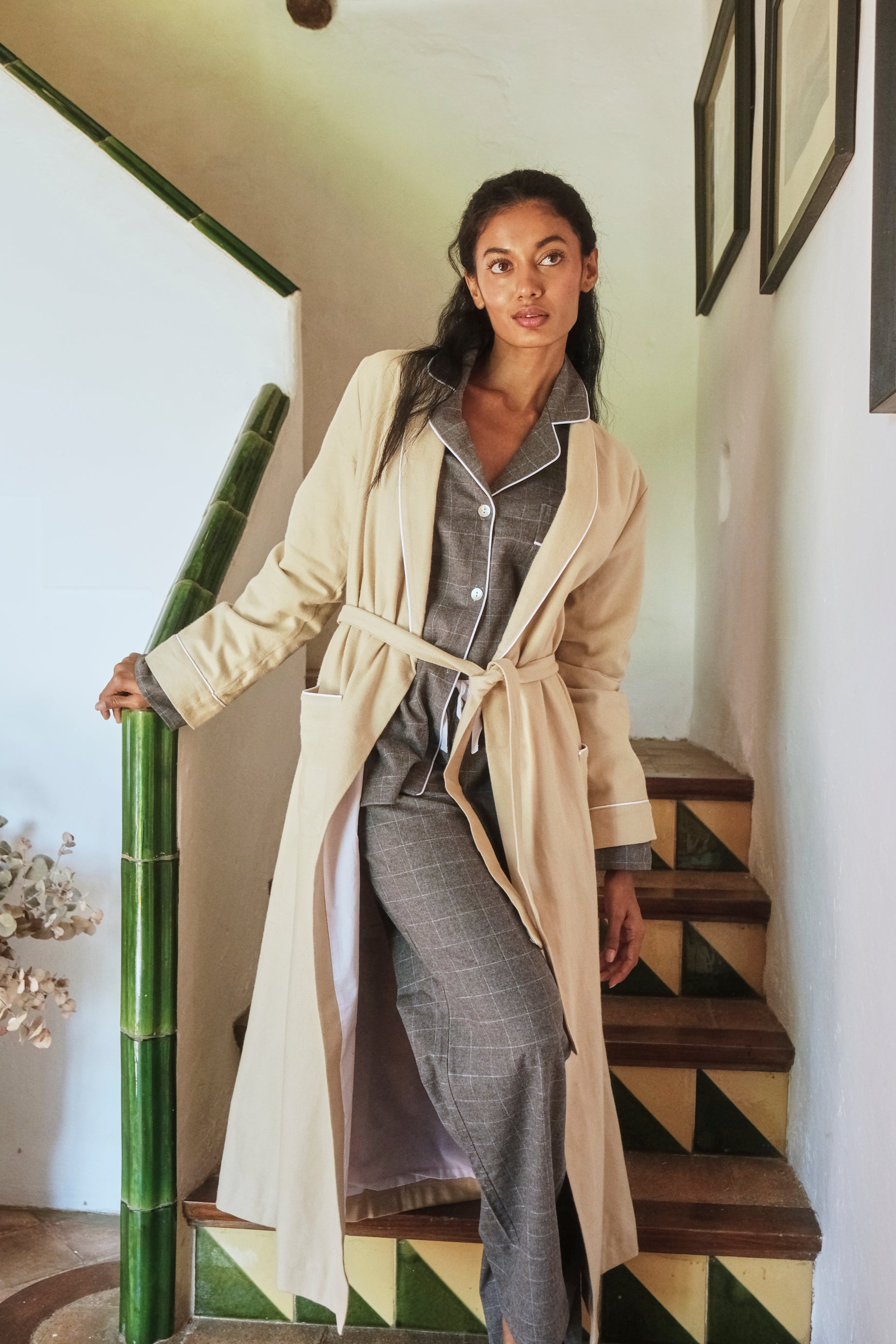 Batín Mujer Beige