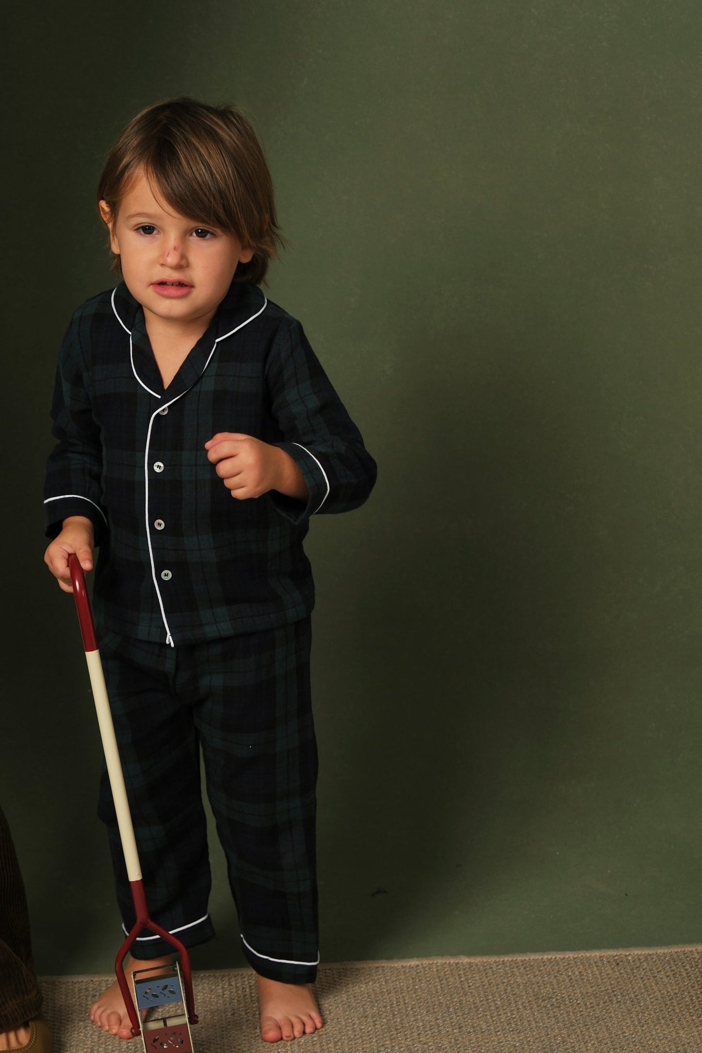 Pijama Niño Rudolph Tartán