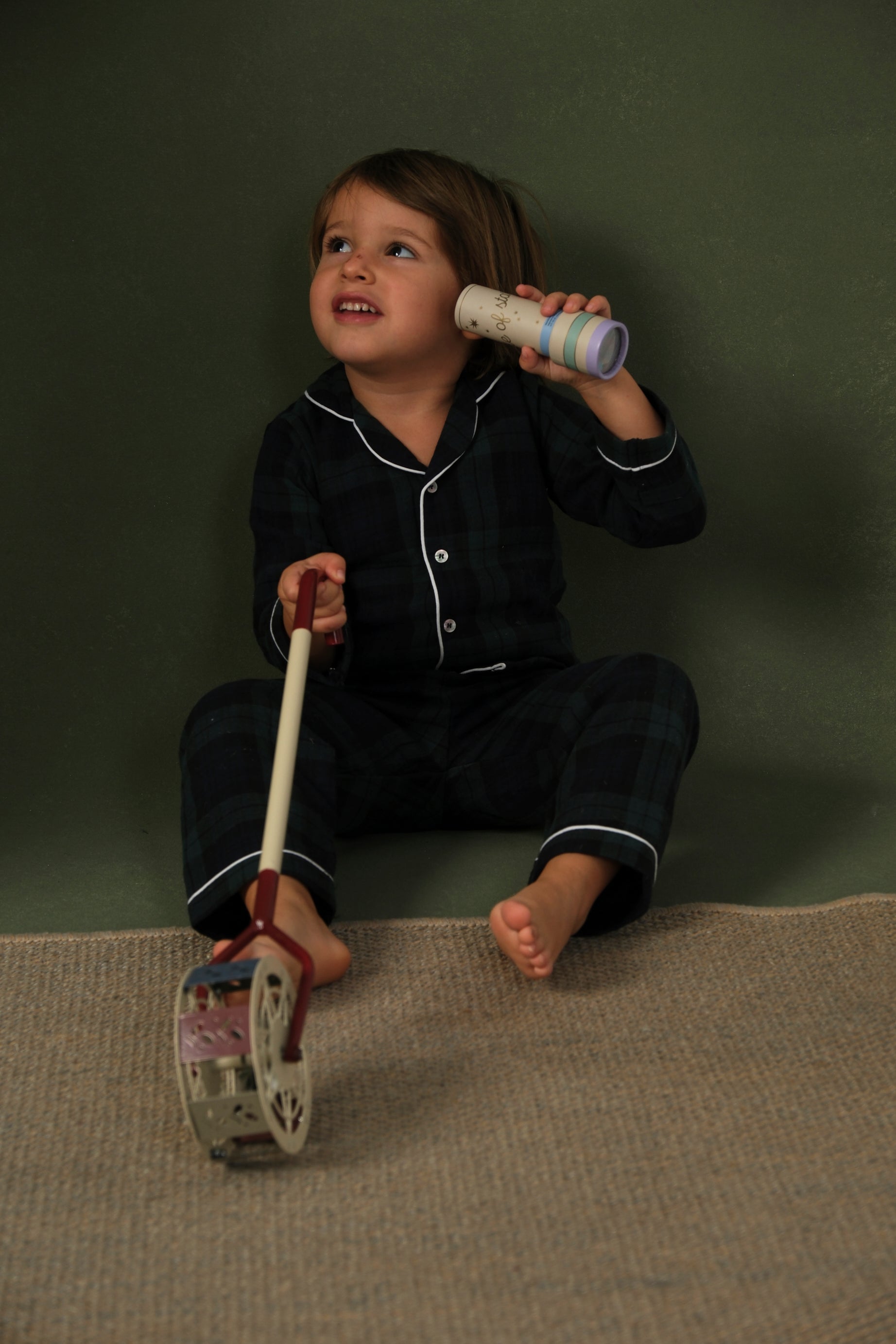 Pijama Niño Rudolph Tartán