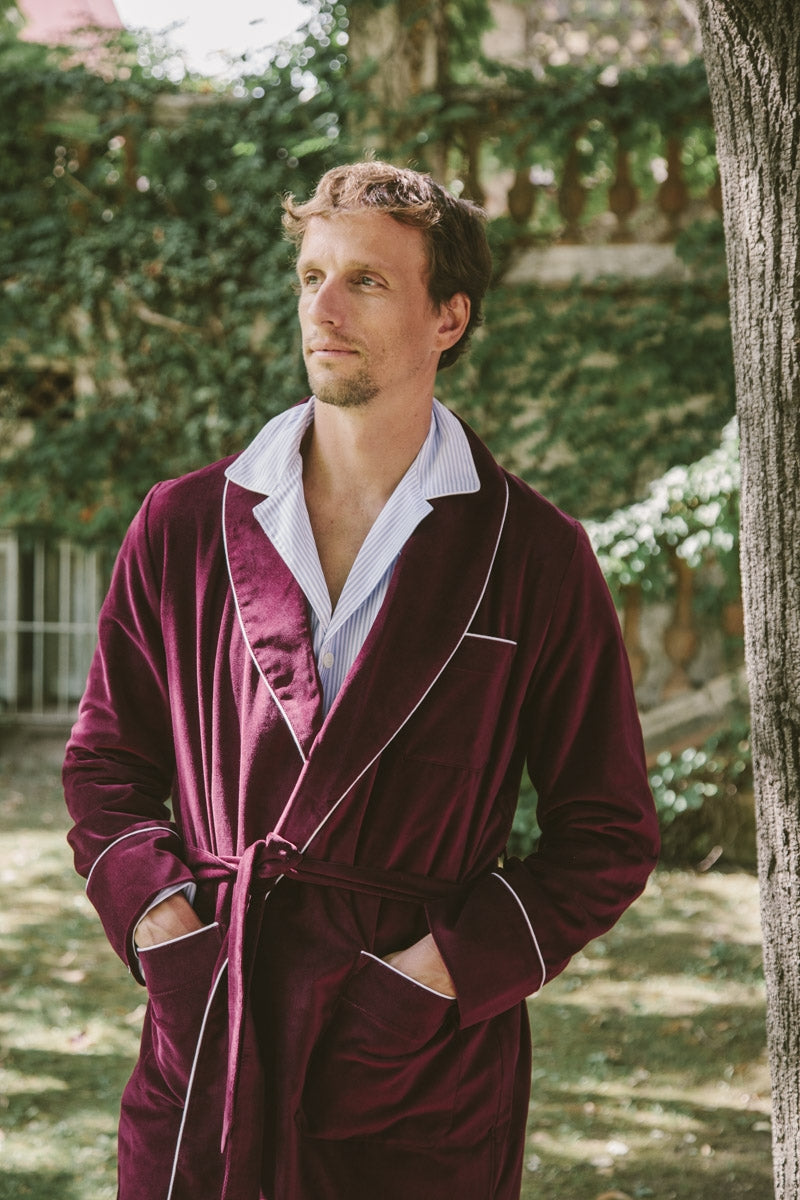 Wine Man Dressing Gown