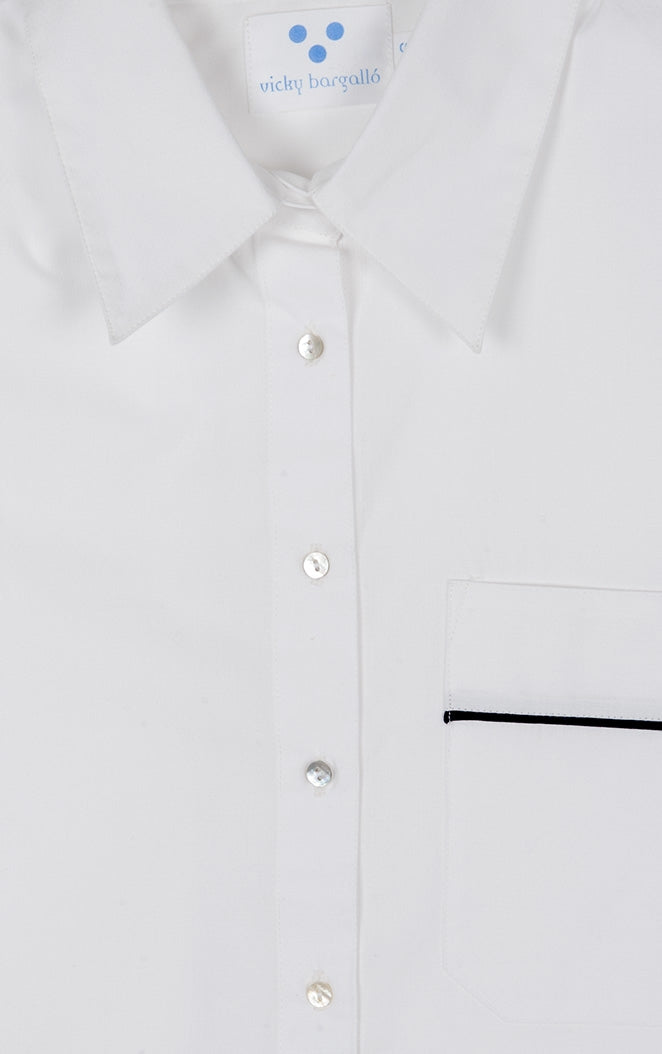 Camisola White & Navy